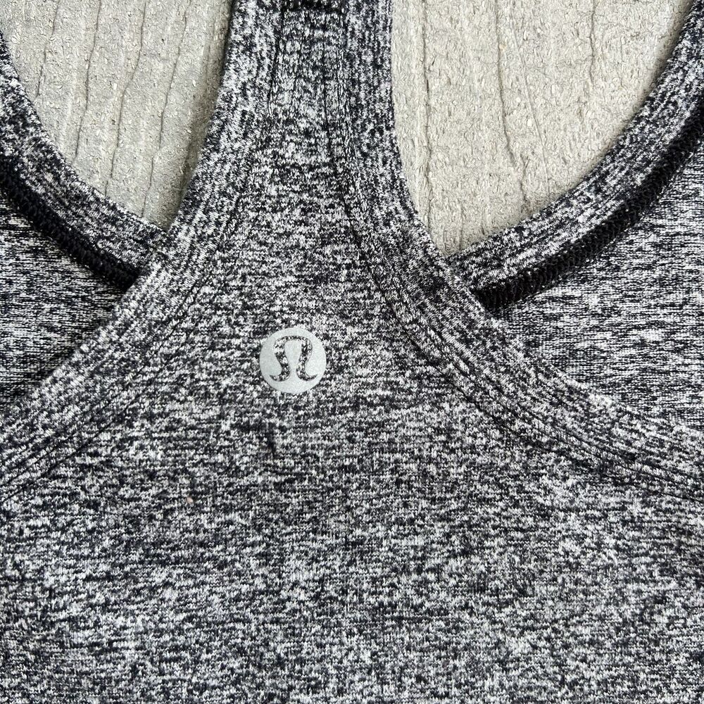 Lululemon Gray Tank Top-Size 4 - Picture 3 of 4